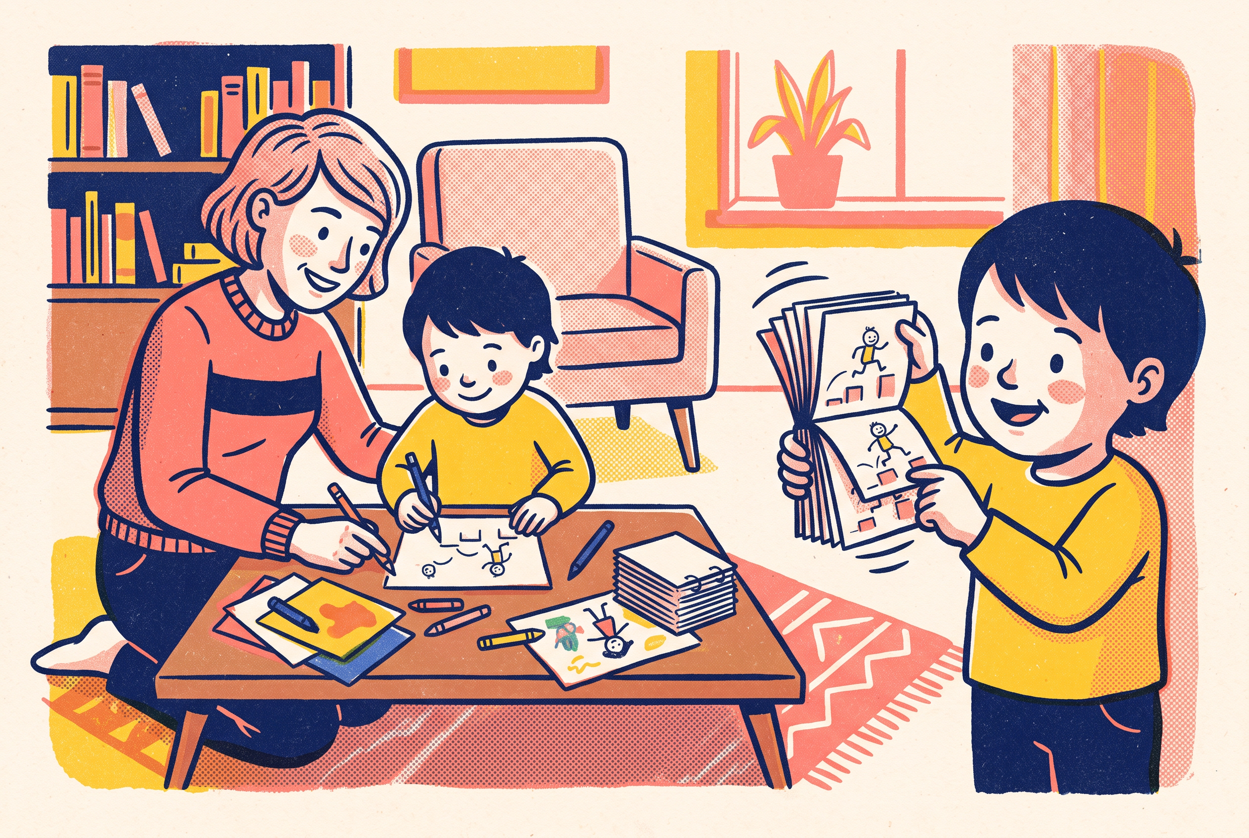 How to Make a Flip Book for Kids: Animate Drawings