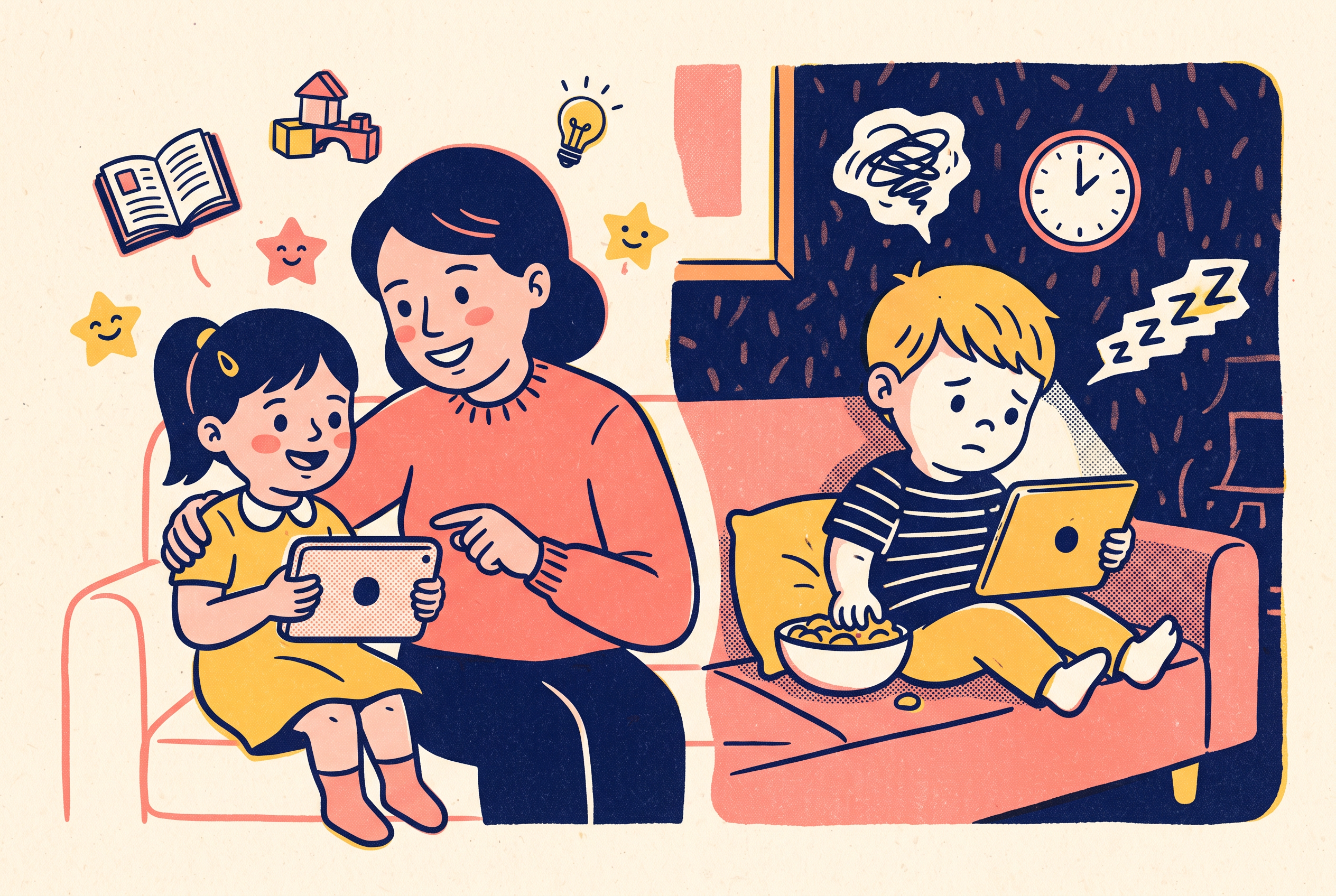 Good Screen Time vs Bad Screen Time: A Guide for Kids 2-8