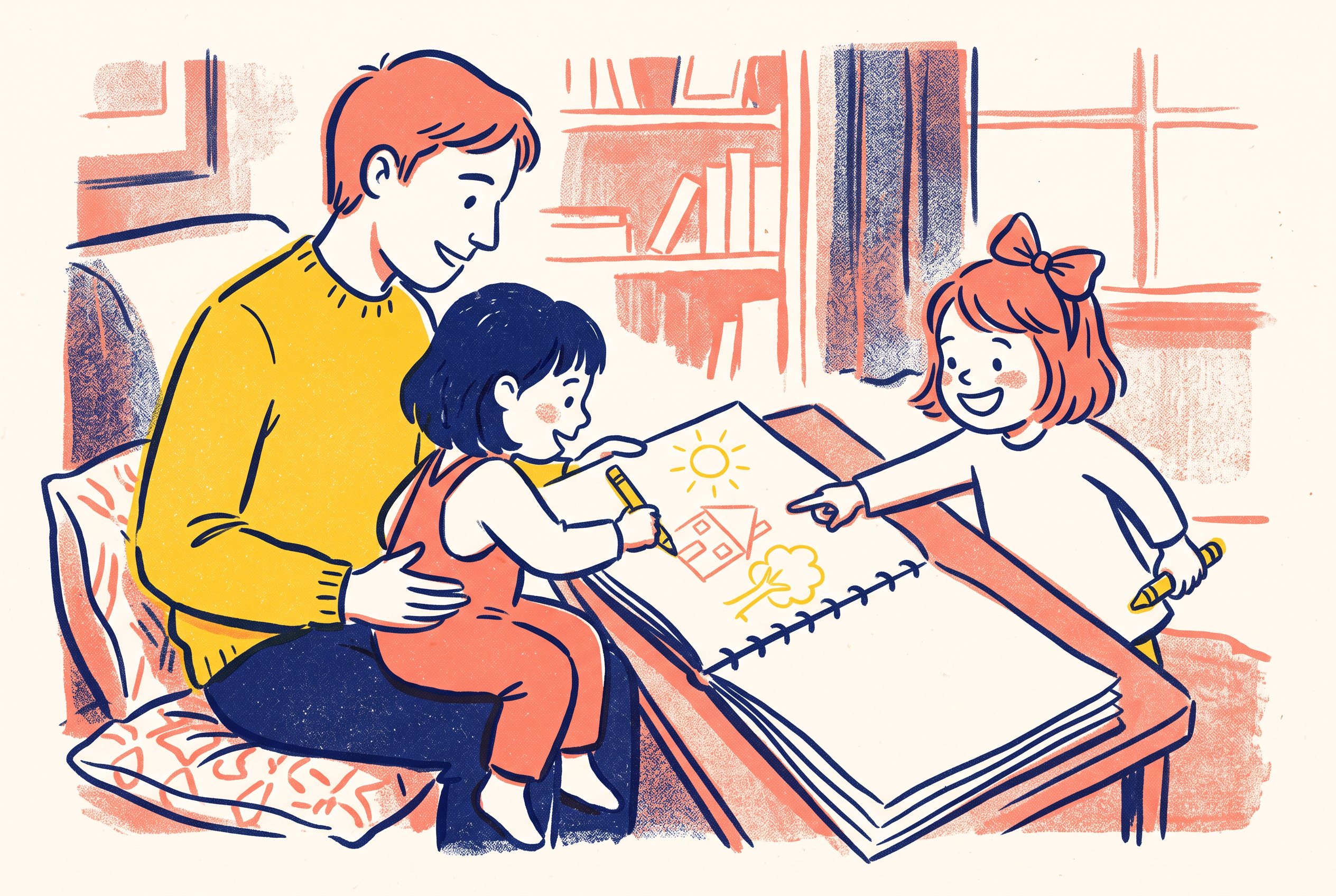 Story Drawing Easy Step by Step: A Parent's Guide for Ages 2-8
