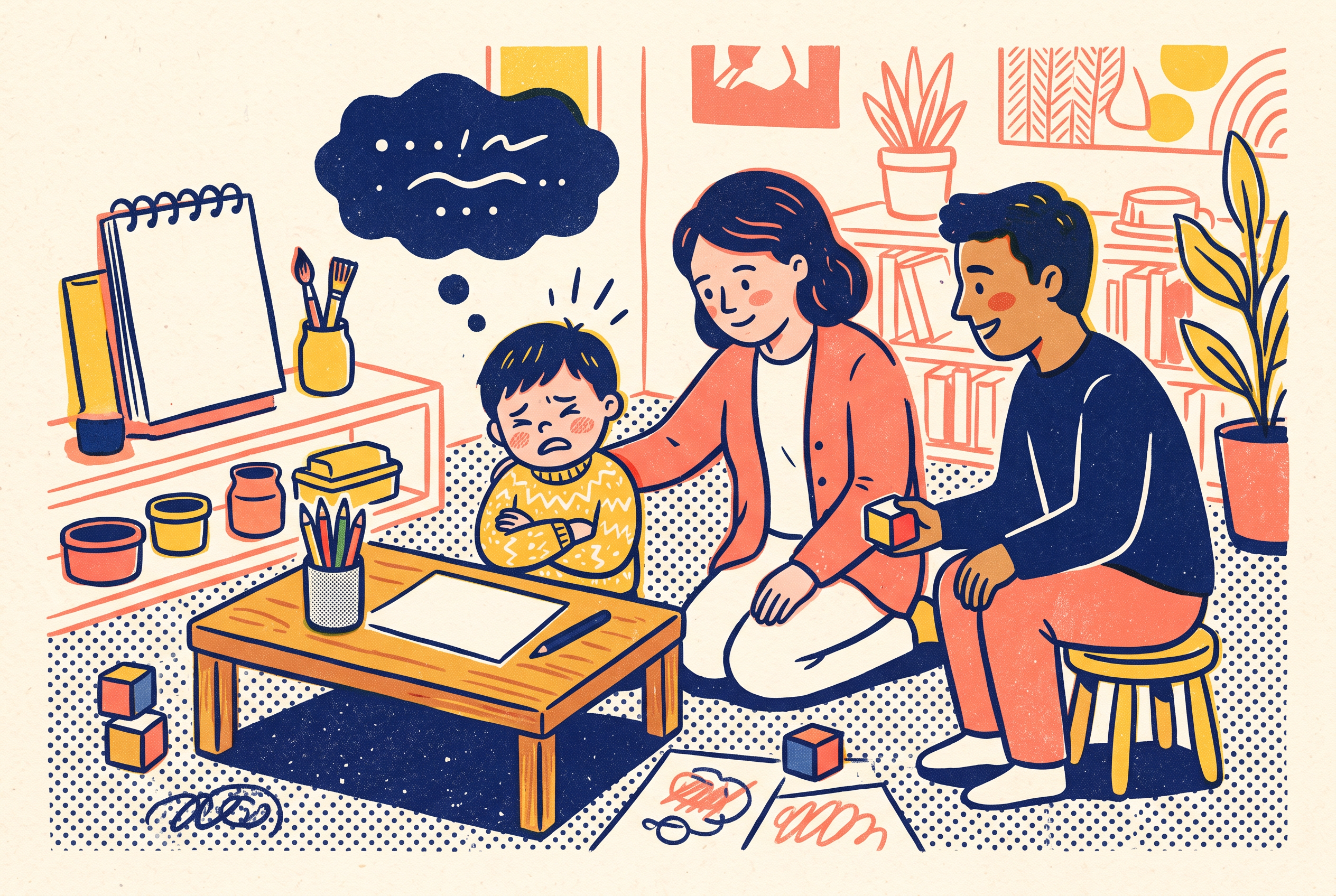 When Your Child Says "I Can't Draw": 8 Ways to Rebuild Confidence