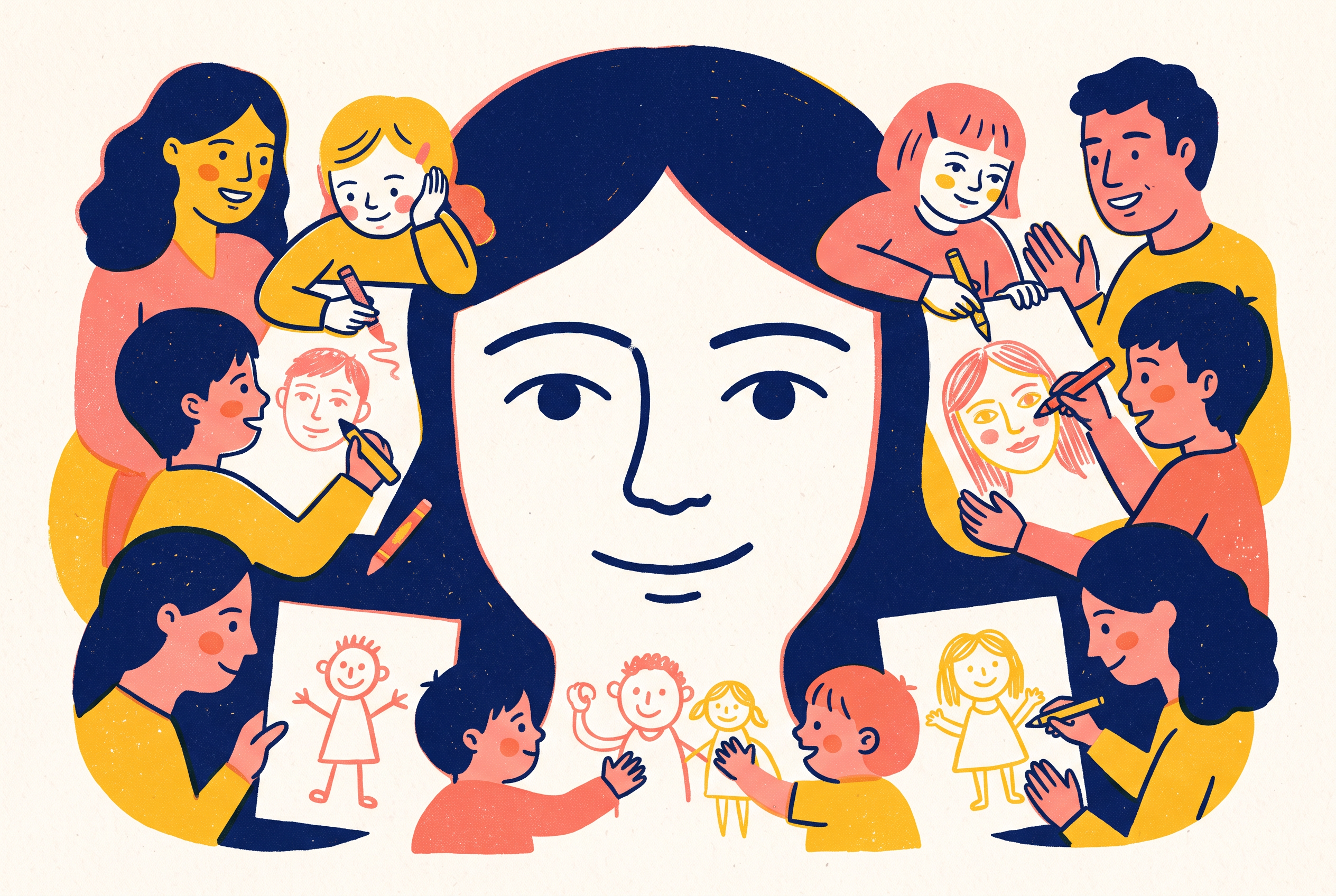 Self Portrait Drawing for Kids: Easy Steps for Ages 2-8