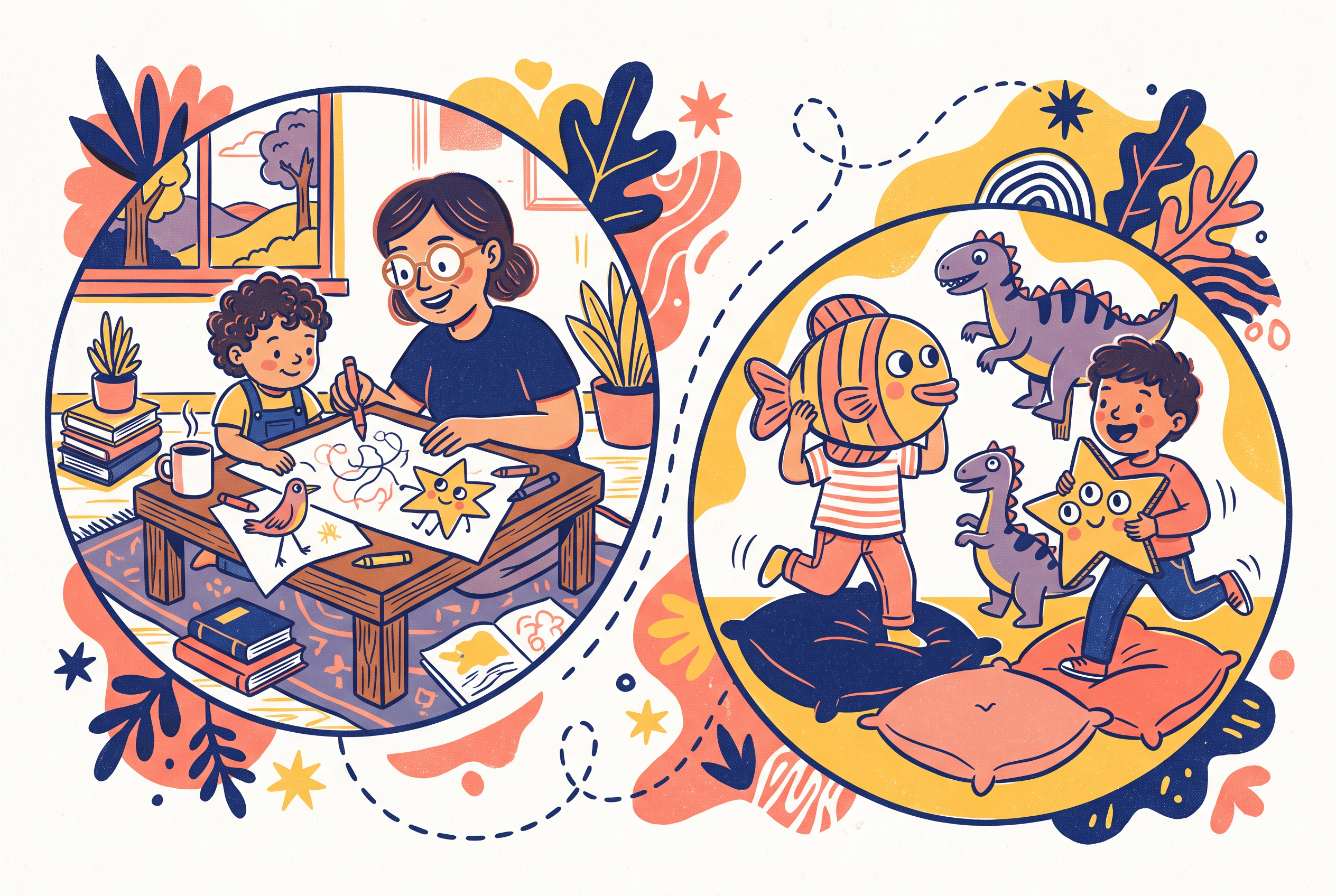 Drawing Games for Kids: Turn Doodles Into Real Characters