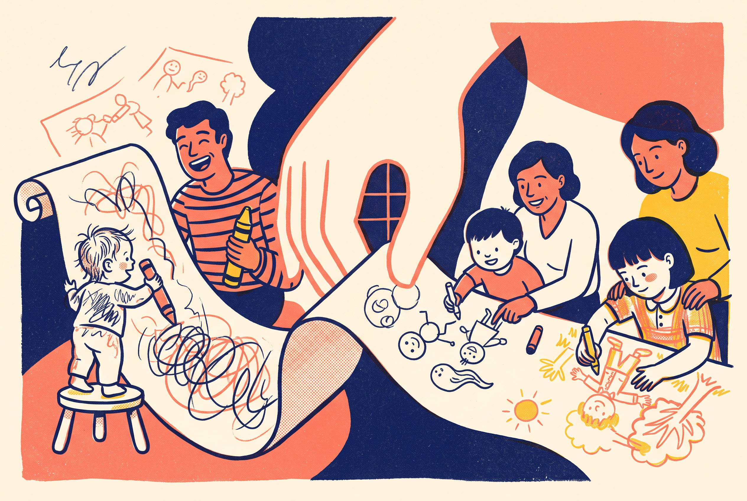 Stages of Drawing Development in Children: Ages 2 to 8
